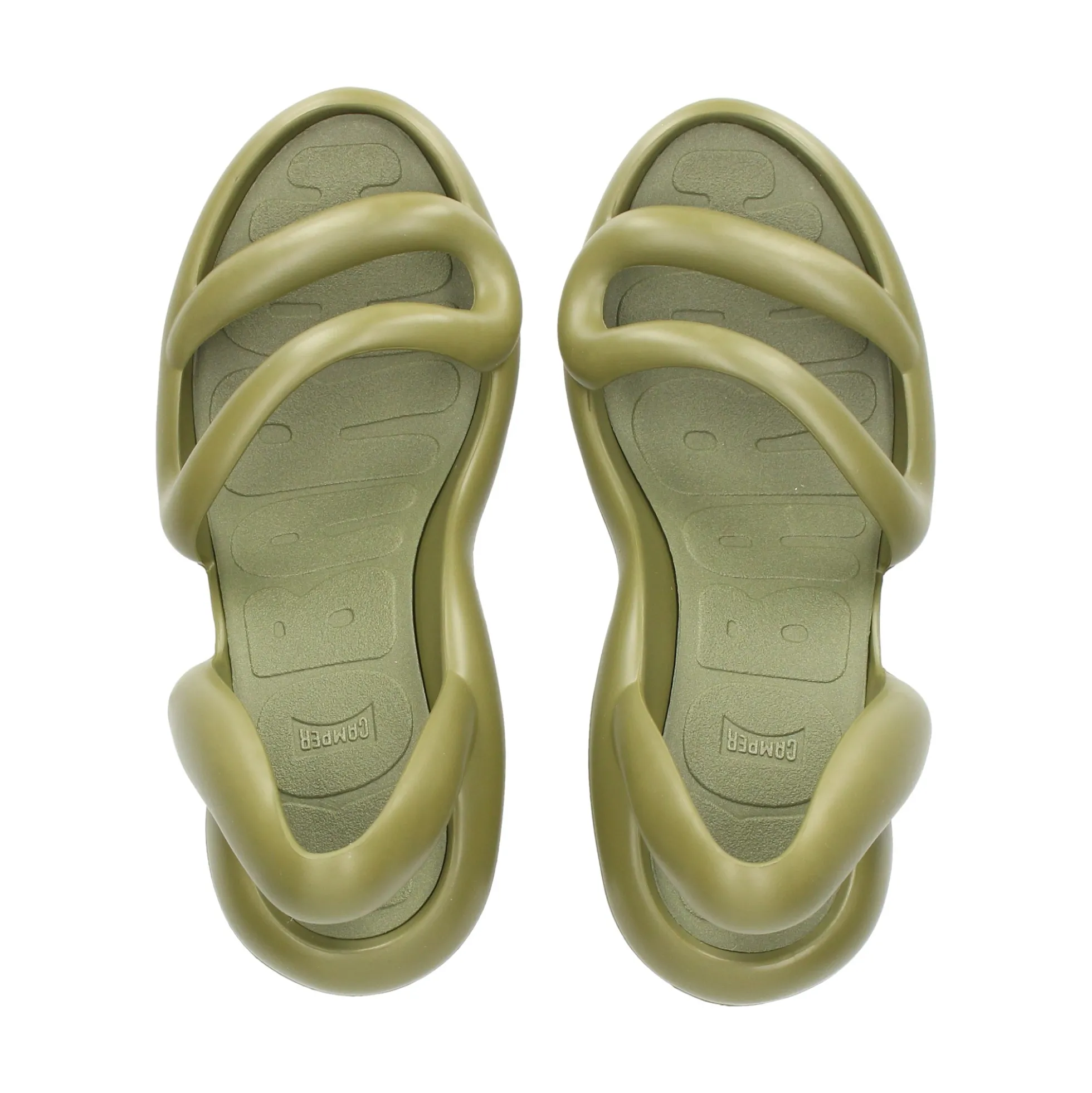 CAMPER Sandalias con tacón de Mujer K200155 035 Verde