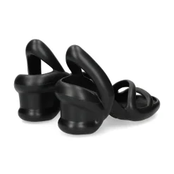 CAMPER Sandalias con tacón de Mujer K200155 026 Negro Matt
