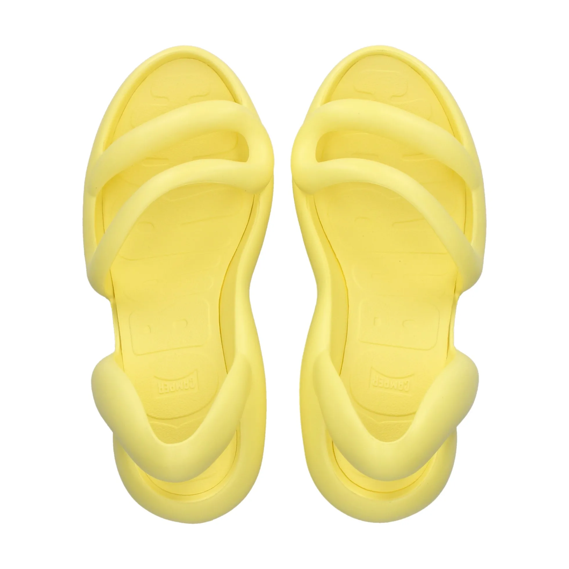 CAMPER Sandalias con tacón de Mujer K200155 036 Amarillo