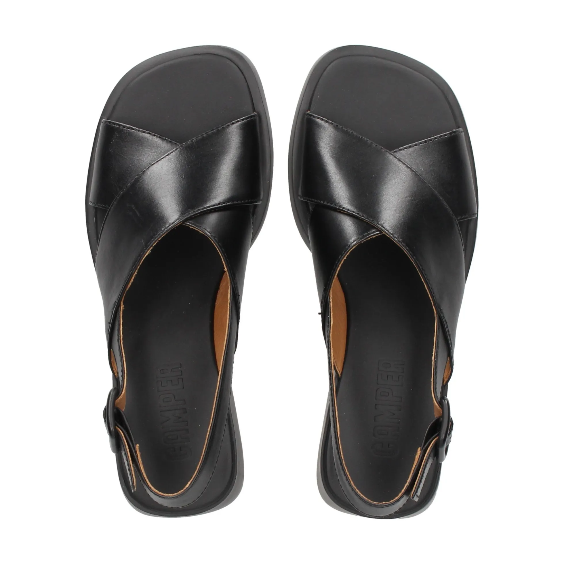 CAMPER Sandalias planas de Mujer K201600 002 NEGRO