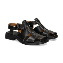 CAMPER Sandalias planas de Mujer K201489 001 NEGRO