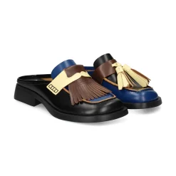 CAMPER Zuecos de Mujer K201890 002 Nudo,Negro