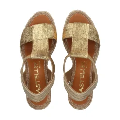 CASTELLER Sandalias cuña de Mujer 49-21-892 ORO