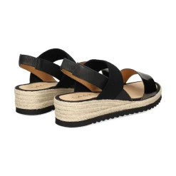 CASTELLER Sandalias cuña de Mujer 52-155-ANYELACA BRONCE+NEGRO
