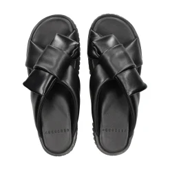 4CCCCEES Sandalias con plataforma de Mujer PLIA BOW NEGRO