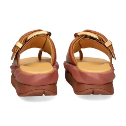 4CCCCEES Sandalias con plataforma de Mujer MELLOW GLOW oak