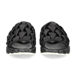 4CCCCEES Sandalias con plataforma de Mujer JABARA AMOR NEGRO
