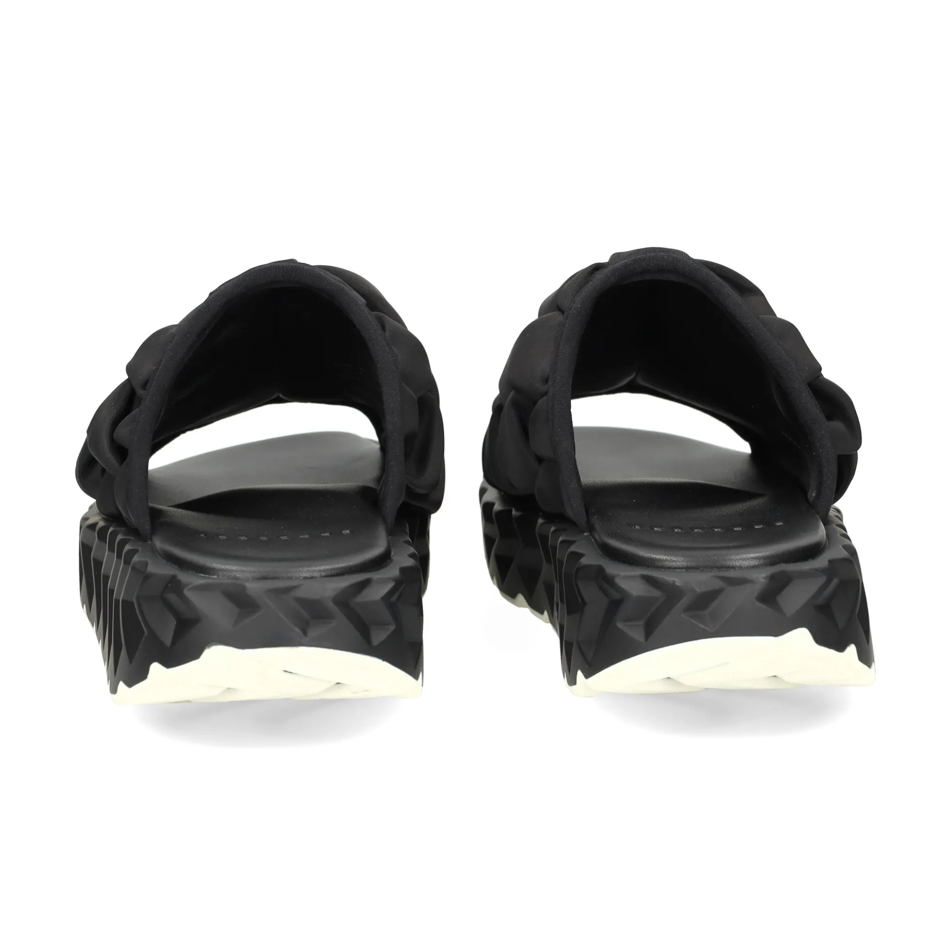 4CCCCEES Sandalias con plataforma de Mujer JABARA AMOR NEGRO