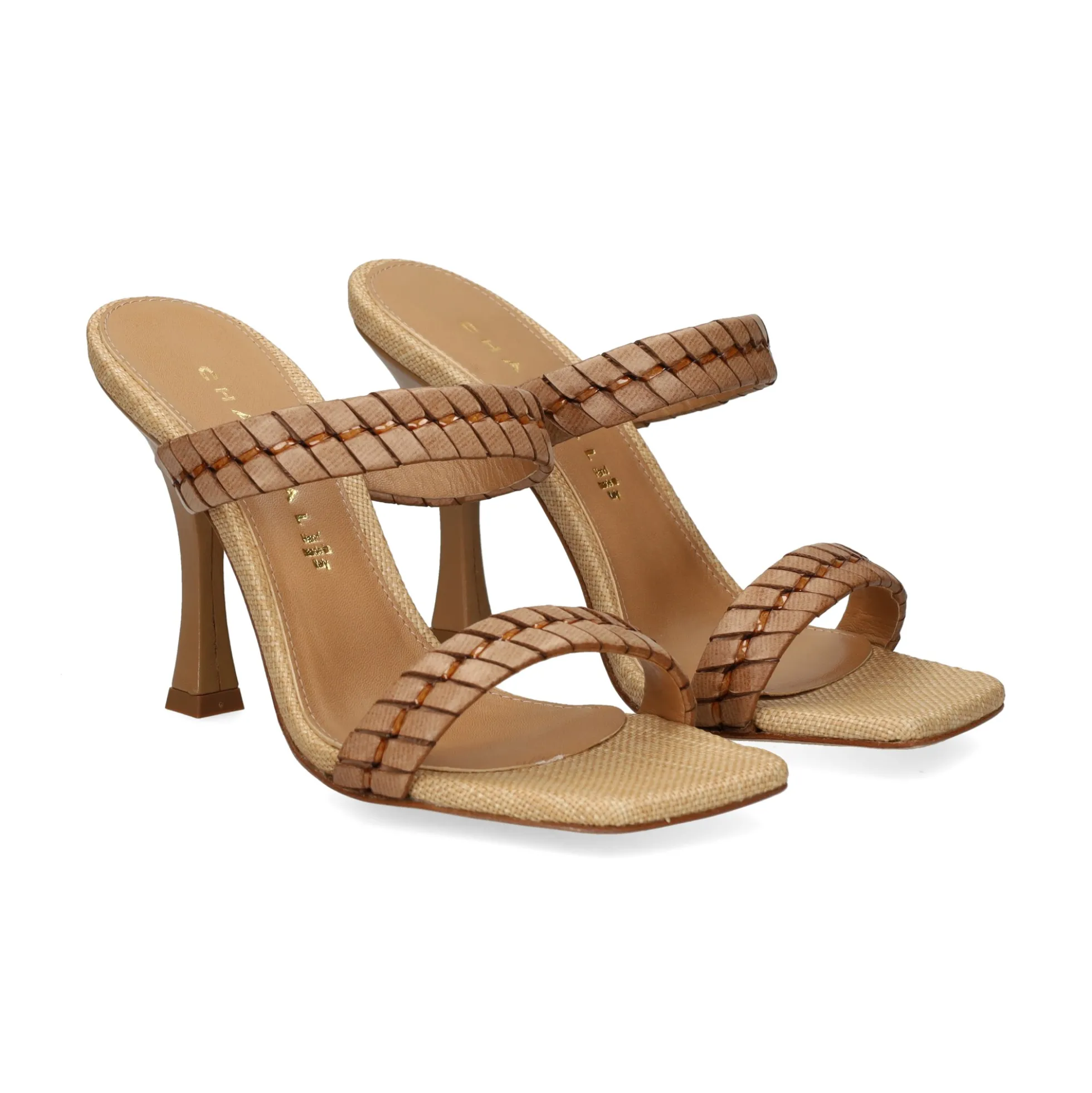 CHANTAL Sandalias con tacón de Mujer 2296 LEOPARD