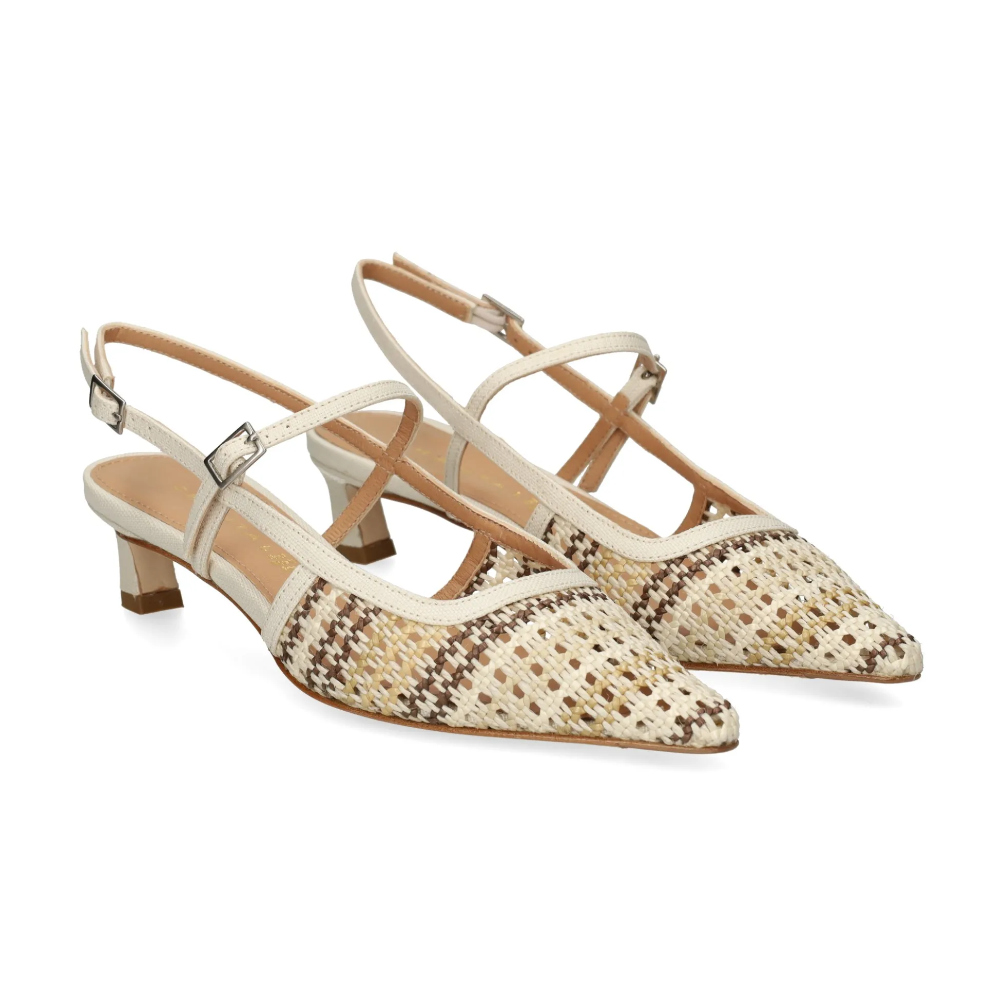 CHANTAL Zapatos de tacón bajo 2559 MARFIL