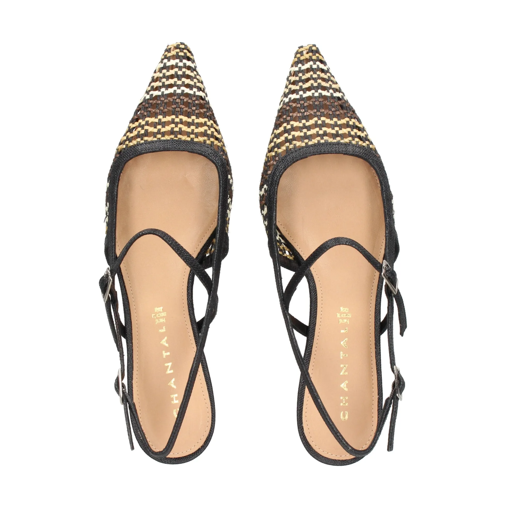 CHANTAL Zapatos de tacón bajo 2559 NEGRO