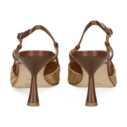 CHANTAL Zapatos de tacón medio de Mujer 2224 CASTORO-CUORO