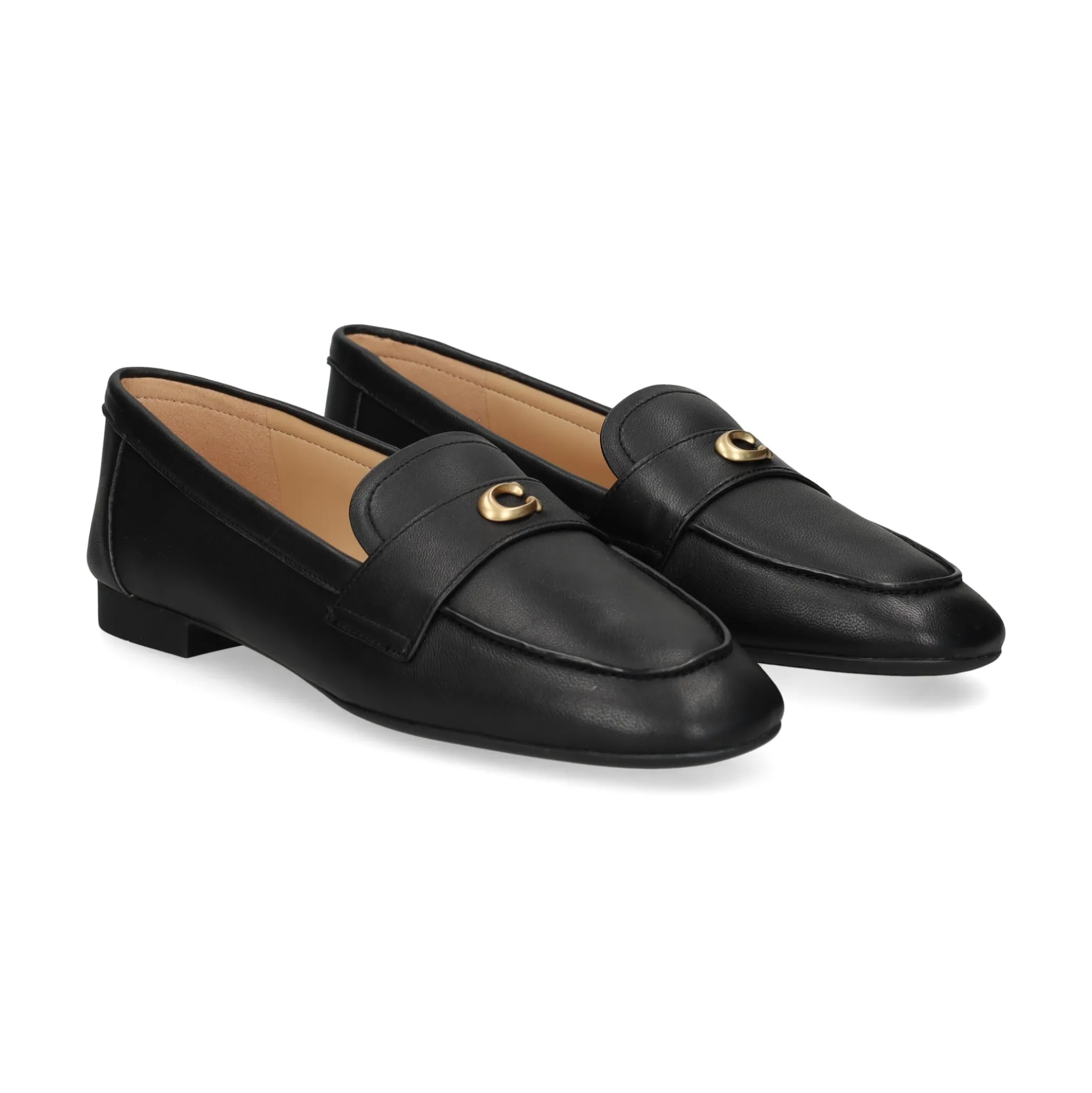 COACH Mocasines de Mujer CCD67 NEGRO
