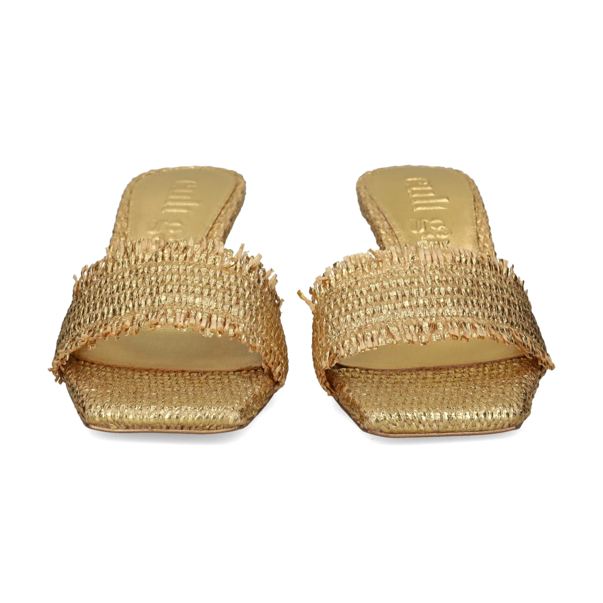 CULT GAIA Sandalias con tacón de Mujer SD3266RF2984 ORO