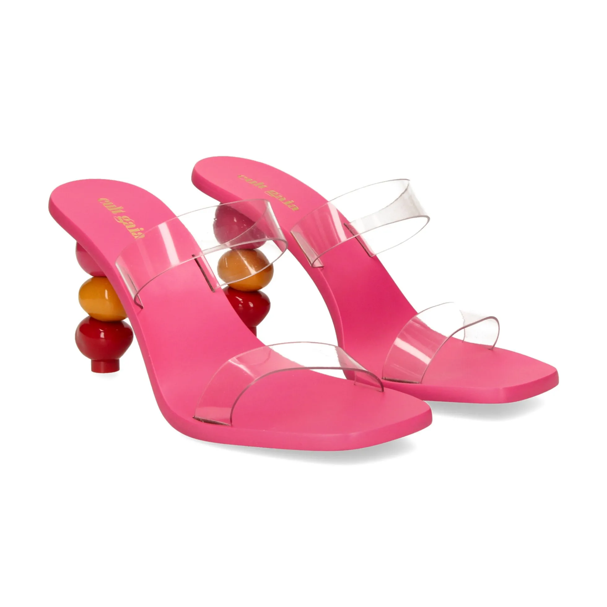 CULT GAIA Sandalias con tacón de Mujer SD1276PS QAJAR ROSE MULT