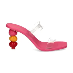 CULT GAIA Sandalias con tacón de Mujer SD1276PS QAJAR ROSE MULT