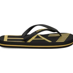 EA7 Chanclas de Hombre 7X000659 MC139 BLACK/GOL