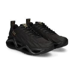 EA7 Zapatillas de Hombre 7X000304 MC021 BLACK/GOL