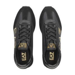 EA7 Zapatillas de Hombre 7X000541 MZ177 BLACK/GOL