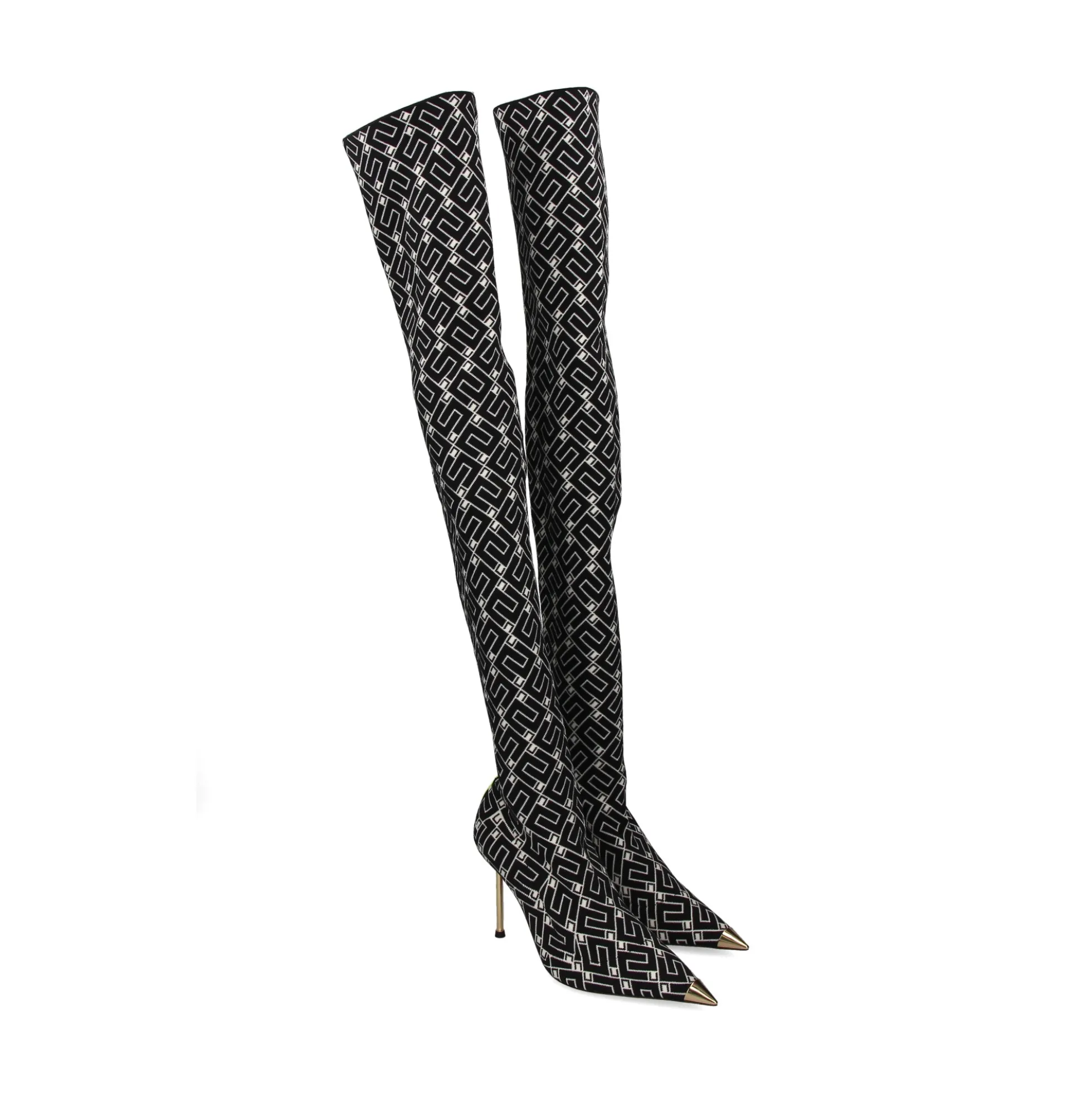 ELISABETTA FRANCHI Botas con tacón de Mujer SA33L36E2 110 NEGRO