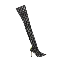 ELISABETTA FRANCHI Botas con tacón de Mujer SA33L36E2 110 NEGRO