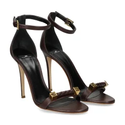 ELISABETTA FRANCHI Sandalias con tacón de Mujer SA12L61E2 644 CACAO
