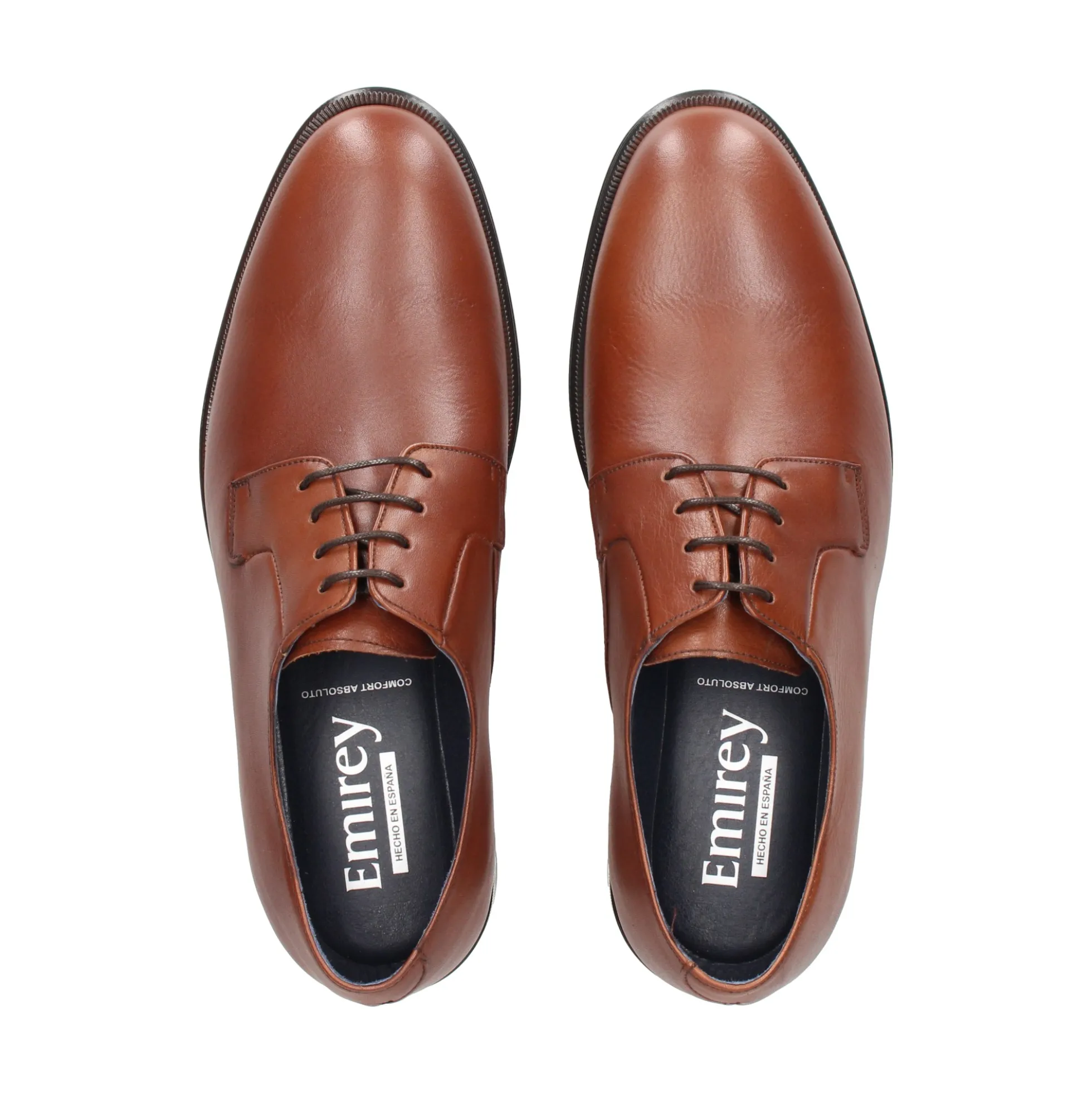 EMIREY Zapatos de vestir de Hombre 11000 NUEZ