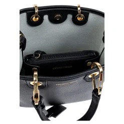 EMPORIO ARMANI Bolsos EW000362 MC032 NERO/SILV