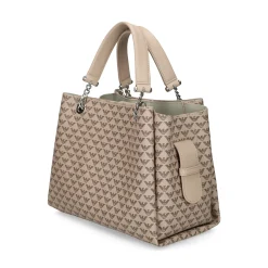EMPORIO ARMANI Bolsos Y3D159 F1075 ECRU/T.MO