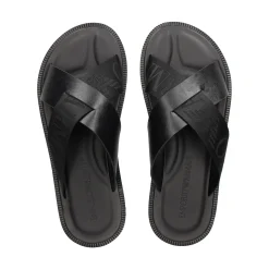 EMPORIO ARMANI Sandalias de Hombre X4P124 K001 BLACK/BLAC