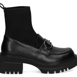 EXE Botines con tacón de Mujer B079-H227 NEGRO
