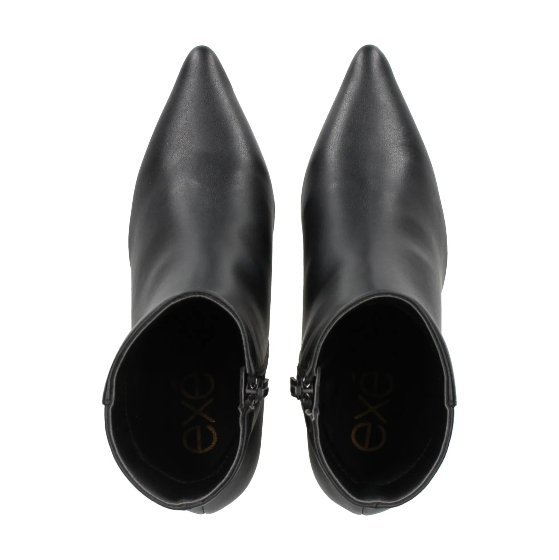 EXE Botines con tacón de Mujer SAMANTHA-810 NEGRO