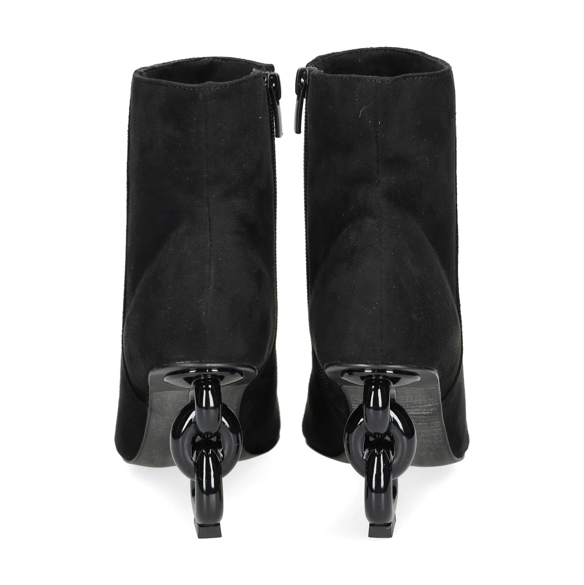 EXE Botines con tacón de Mujer SAMANTHA-810 NEGRO
