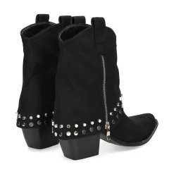 EXE Botines con tacón de Mujer 2153-2323 NEGRO