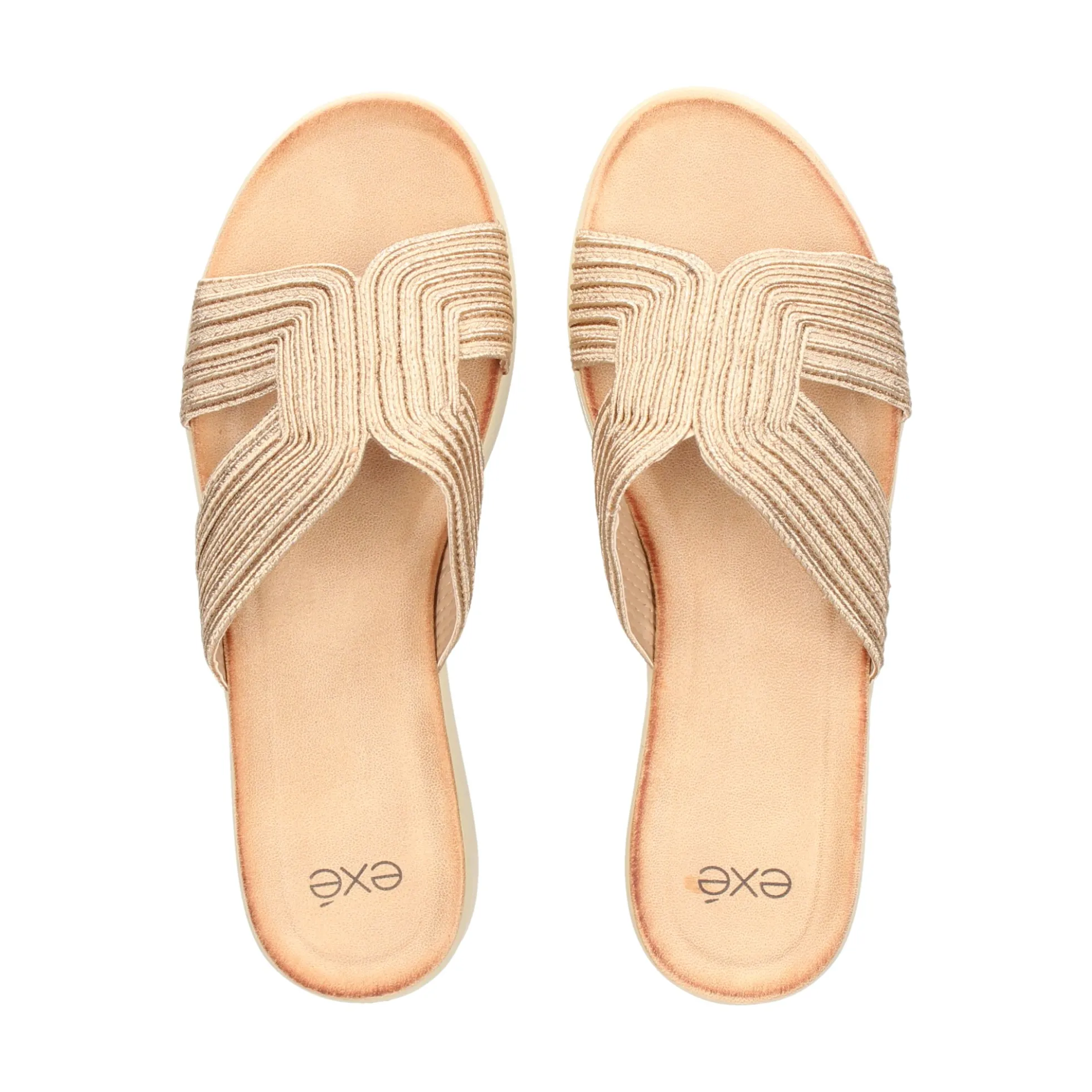 EXE Sandalias con plataforma de Mujer BZX23170-R7 PINK GOLD