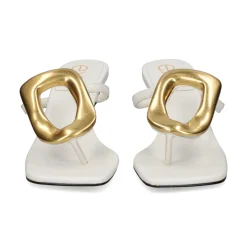 EXE Sandalias con tacón de Mujer SISSY-895 BLANCO