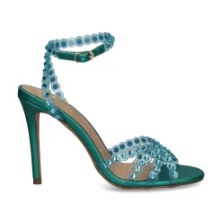 EXE Sandalias con tacón de Mujer JENNY-915 AGUA