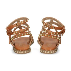 EXE Sandalias planas de Mujer VF239D-78 TAN