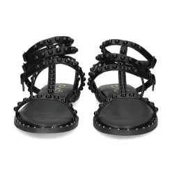 EXE Sandalias planas de Mujer VF239D-78 NEGRO