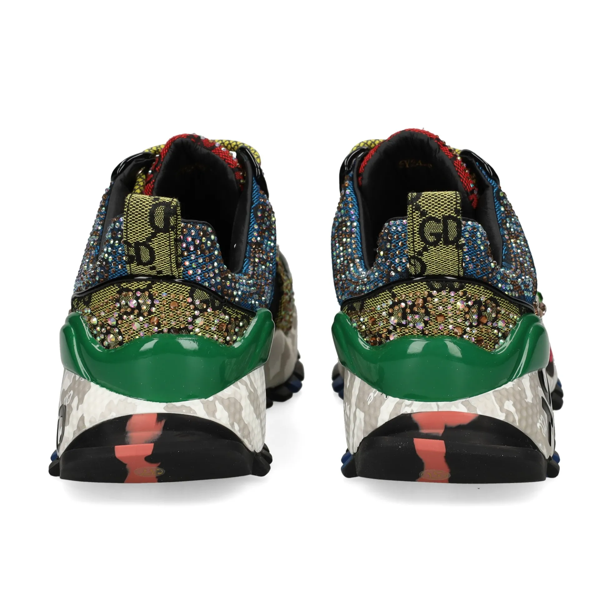 EXE Zapatillas de Mujer SY24-6 GREEN BLACK