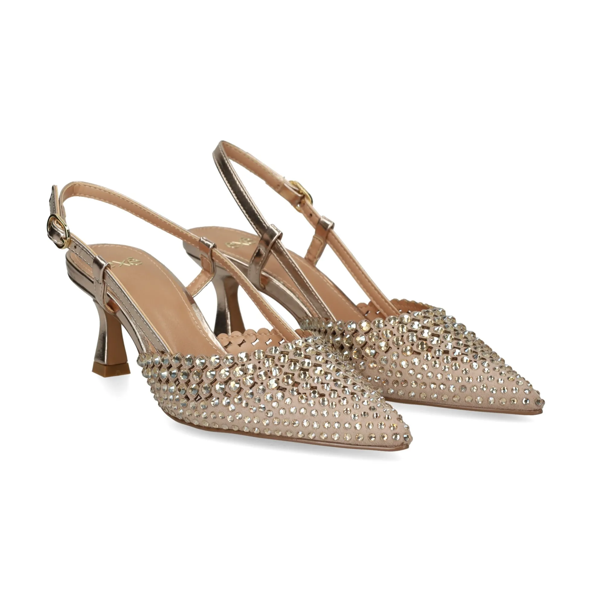 EXE Zapatos de tacón alto ALISA-410 ORO
