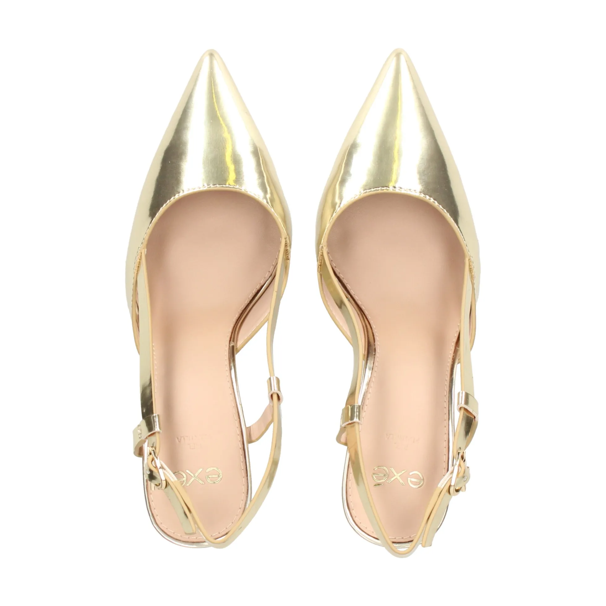 EXE Zapatos de tacón alto PARIS-822 ORO