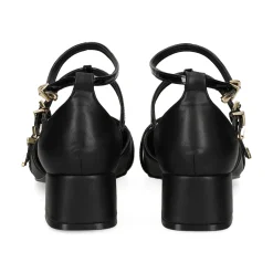 EXE Zapatos de tacón bajo GRACE-630 NEGRO