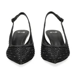 EXE Zapatos de tacón bajo IRIS-222 NEGRO