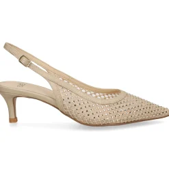 EXE Zapatos de tacón bajo IRIS-222 ORO