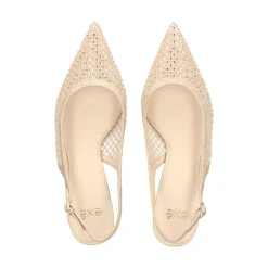 EXE Zapatos de tacón bajo IRIS-222 ORO