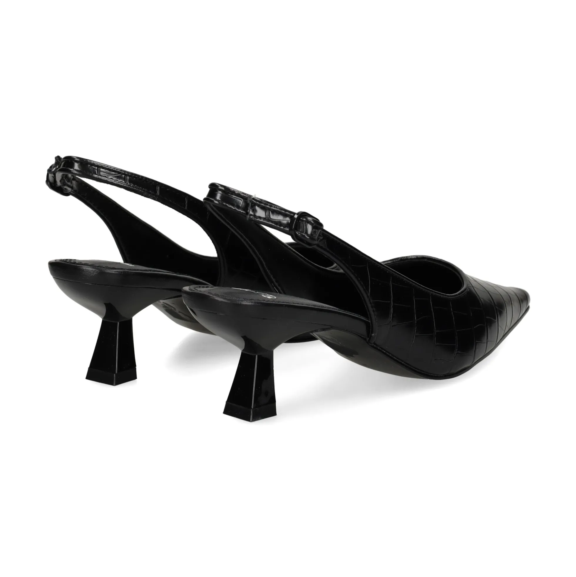 EXE Zapatos de tacón medio de Mujer BLAIR-368 NEGRO