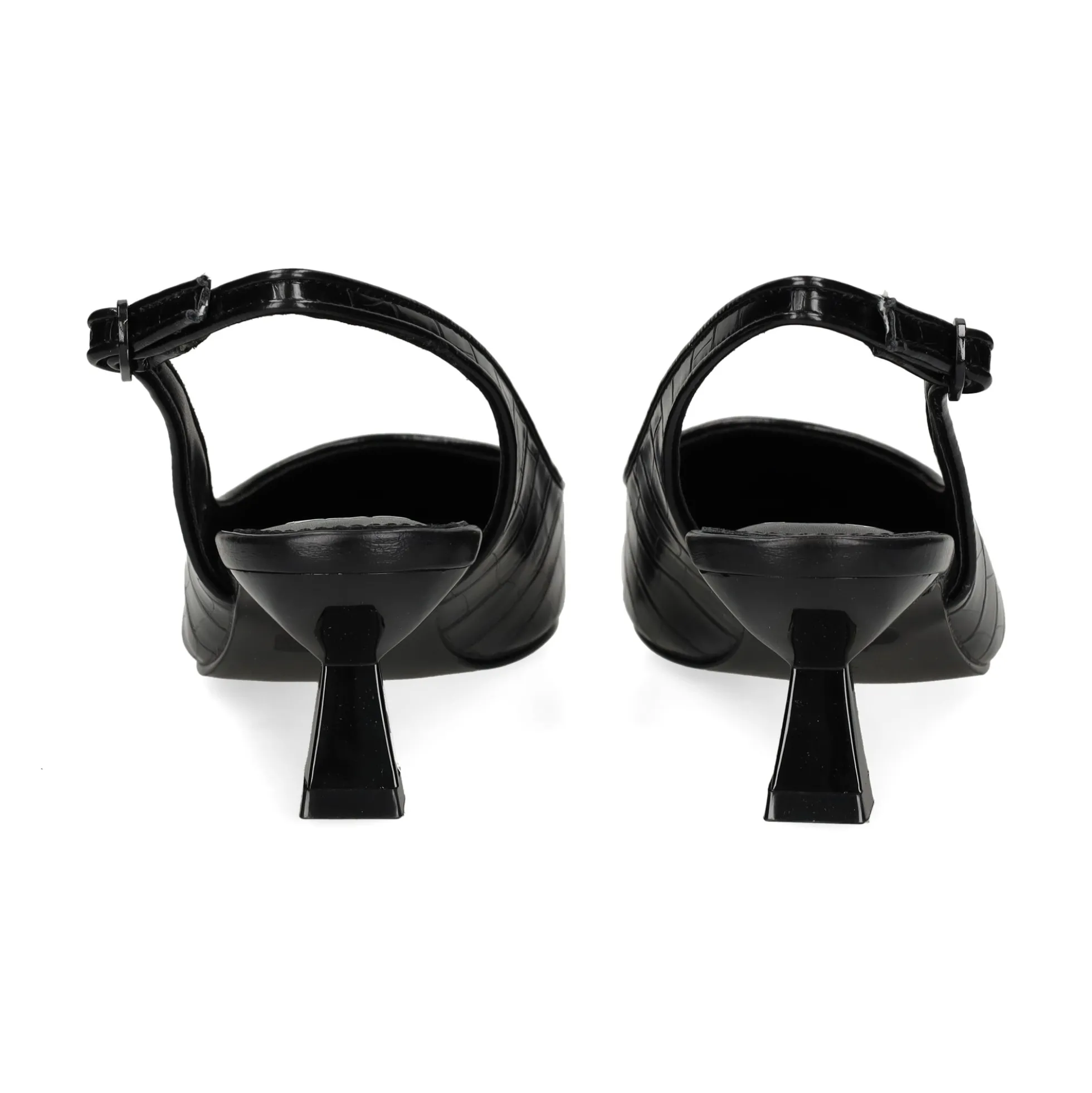 EXE Zapatos de tacón medio de Mujer BLAIR-368 NEGRO