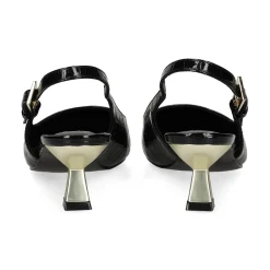 EXE Zapatos de tacón medio de Mujer BLAIR-358 NEGRO