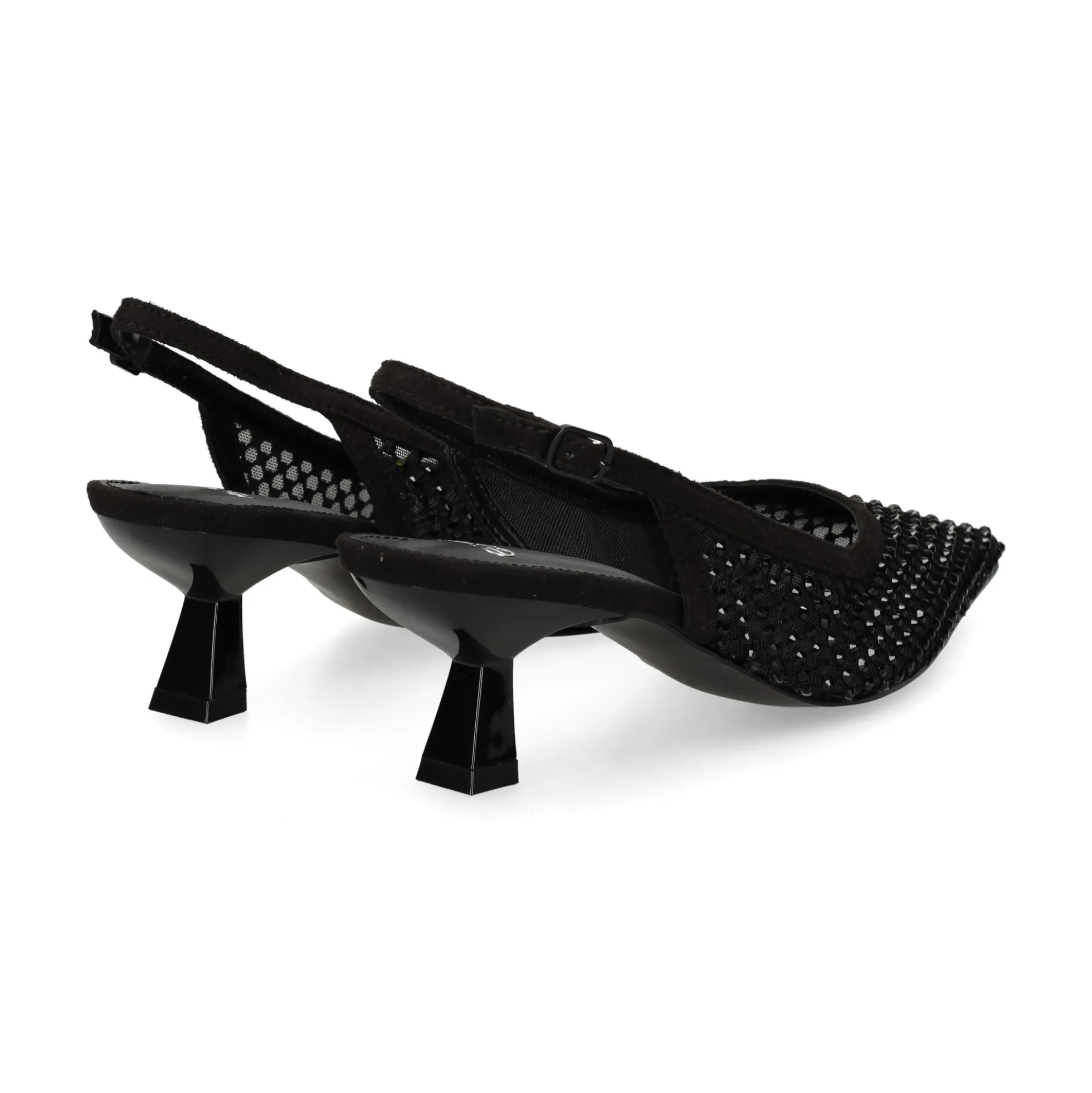 EXE Zapatos de tacón medio de Mujer BLAIR-235 NEGRO